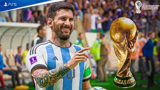 FIFA 23  Argentina ● Road to World Cup 2022 Final  PS5™ [4K60fps]