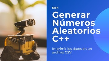 C++ Mini Curso - Generar Números Aleatorios en un Archivo CSV