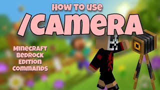 /camera Minecraft Bedrock 1.20 Command | Tutorial |