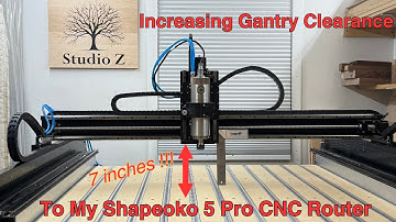 Krijg 7,6 cm meer ruimte op uw CNC-freesmachine!