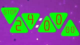 BCG 24 Minutes Stopwatch (6 Triangle with 24 Sec Shot) Remix NBA All-Star Challenge SNES Main Menu