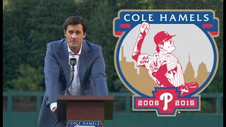 Cole Hamels Retirement Night (Full Broadcast Ceremony)