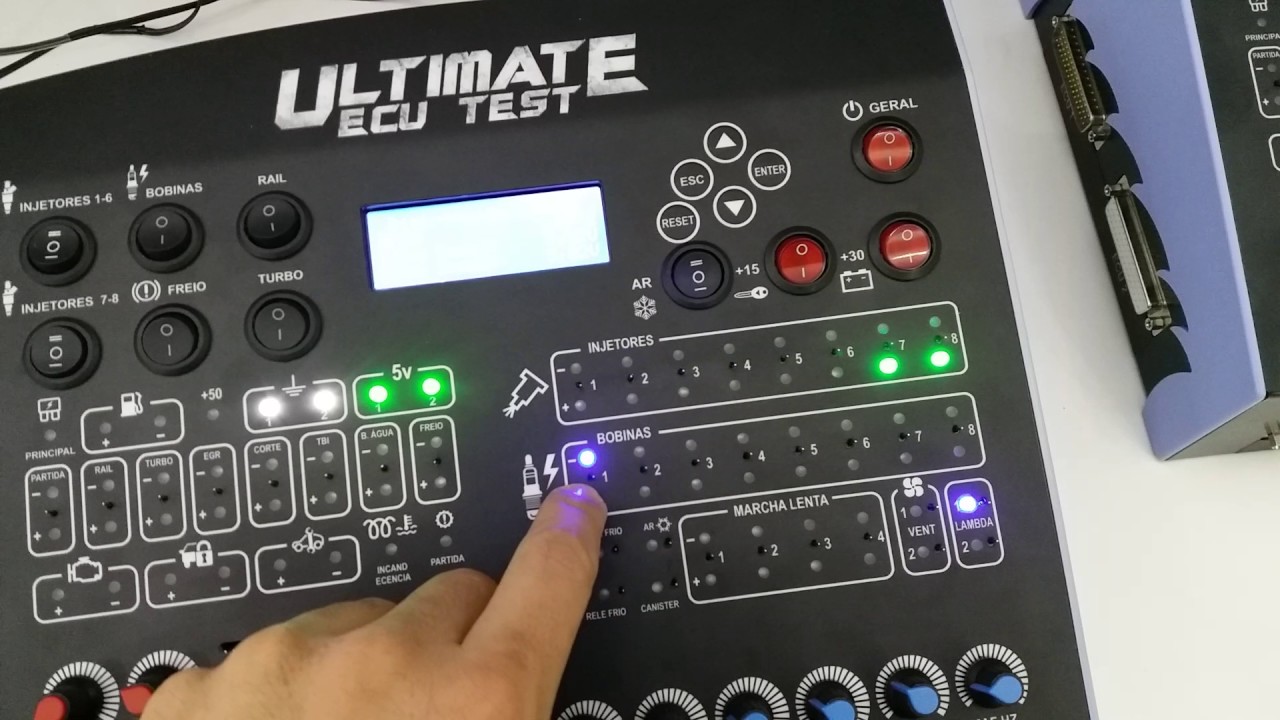 Como Testar Módulo 1AVP78AX Polo Classic com o Simulador Ultimate ECU
