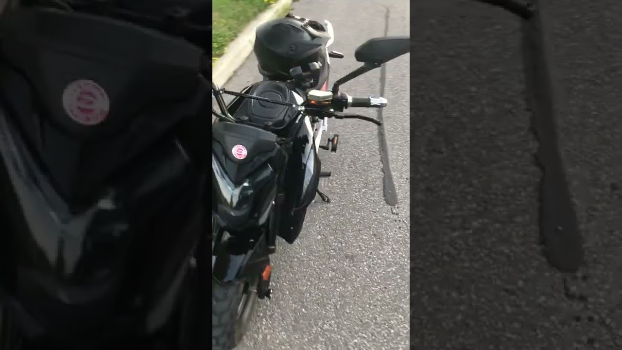 DOUBLE FLAME EXHAUST 🔥 DAYMAK ROAD WARRIOR