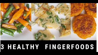 Healthy finger foods for  Toddlers|1+year Baby finger food recipes