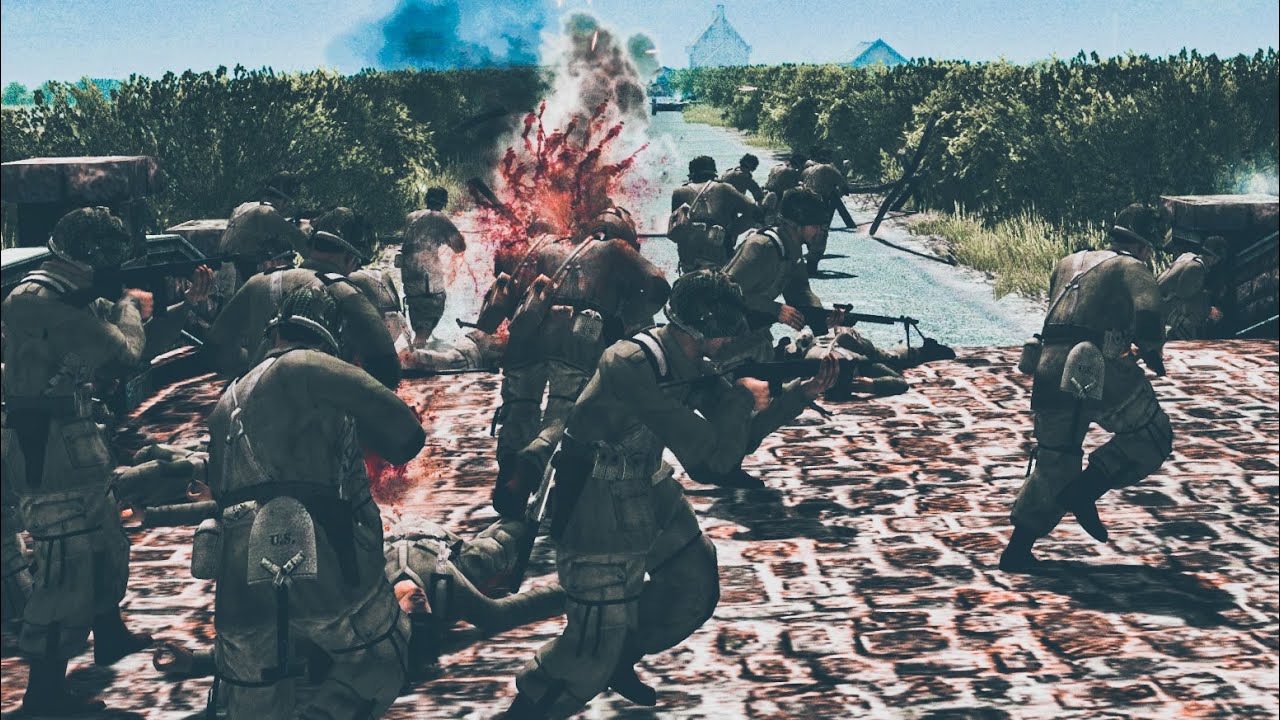 Purple Heart Lane | 101st vs Fallschirmjägers | Gates of Hell: Ostfront |