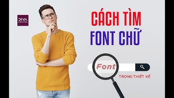 Hướng dẫn tìm font chữ trong thiết kế đồ họa