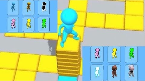 🅾️ IOS, Android Best Games/All Levels Gameplay #shorts/ Stacky Dash Ever! 152