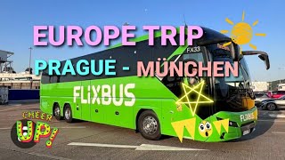Trip To Prague - Munchen By Flix Bus 201225 Ünchen