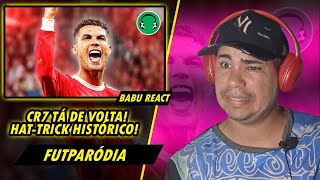 ♫ CR7 TÁ DE VOLTA! HAT-TRICK HISTÓRICO! 🔥 | Paródia Malvada - Zé Felipe {BABU REACT}