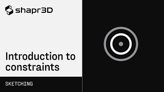 Celebrity Shapr3D Manual - Introduction to constraints | Sketching Wealth