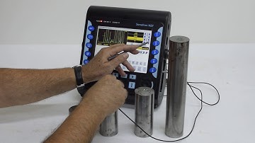 ISONIC 3505, 3507: Experiemental DAC point by point FBH Compression Wave