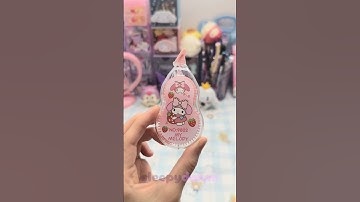my melody correction tape #cute #sanrio #stationery #backtoschool #foryou #shortsvideo #unboxing
