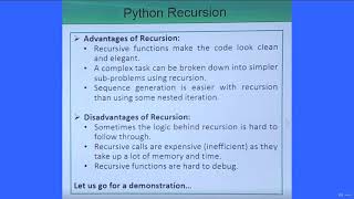 041 Tutorial 41 Python Recursion