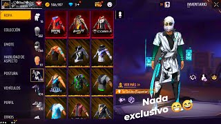 Todo lo que tiene mi cuenta de Free Fire (Parte 1 Inventario) 😁😁😊 2023🤍