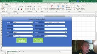 Excel Lezione 30: form per inserimento dati (no VBA)