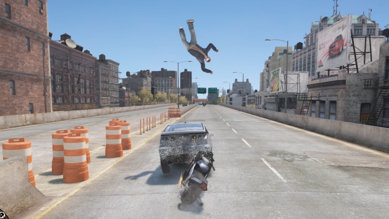 GTAIV Remastered UHD – Insane Ragdoll Physics & Crazy Crashes Compilation #1