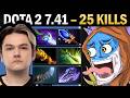 Slark with 25 Kills and Butterfly - Dota 7.41