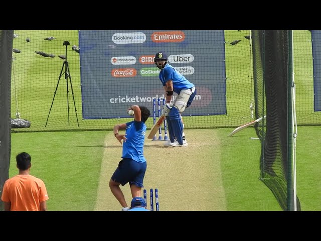 How Virat Kohli plays spin at nets I Indian Cricket Team class=