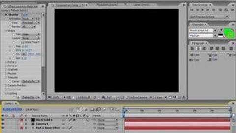 Adobe After Effects Cs3 Basics Tutorial Part 2
