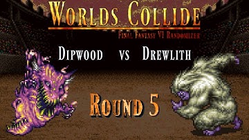dipwood vs. drewlith - FFVI Worlds Collide Randomizer Coliseum Round 5: (May 6, 2021)
