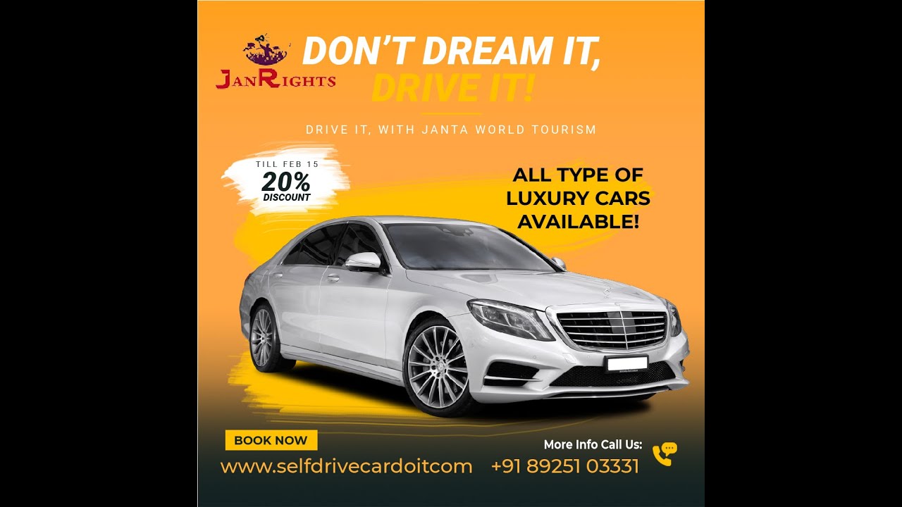 Car Running Video JANTA WORLD TOURISM RENTAL CARS YouTube