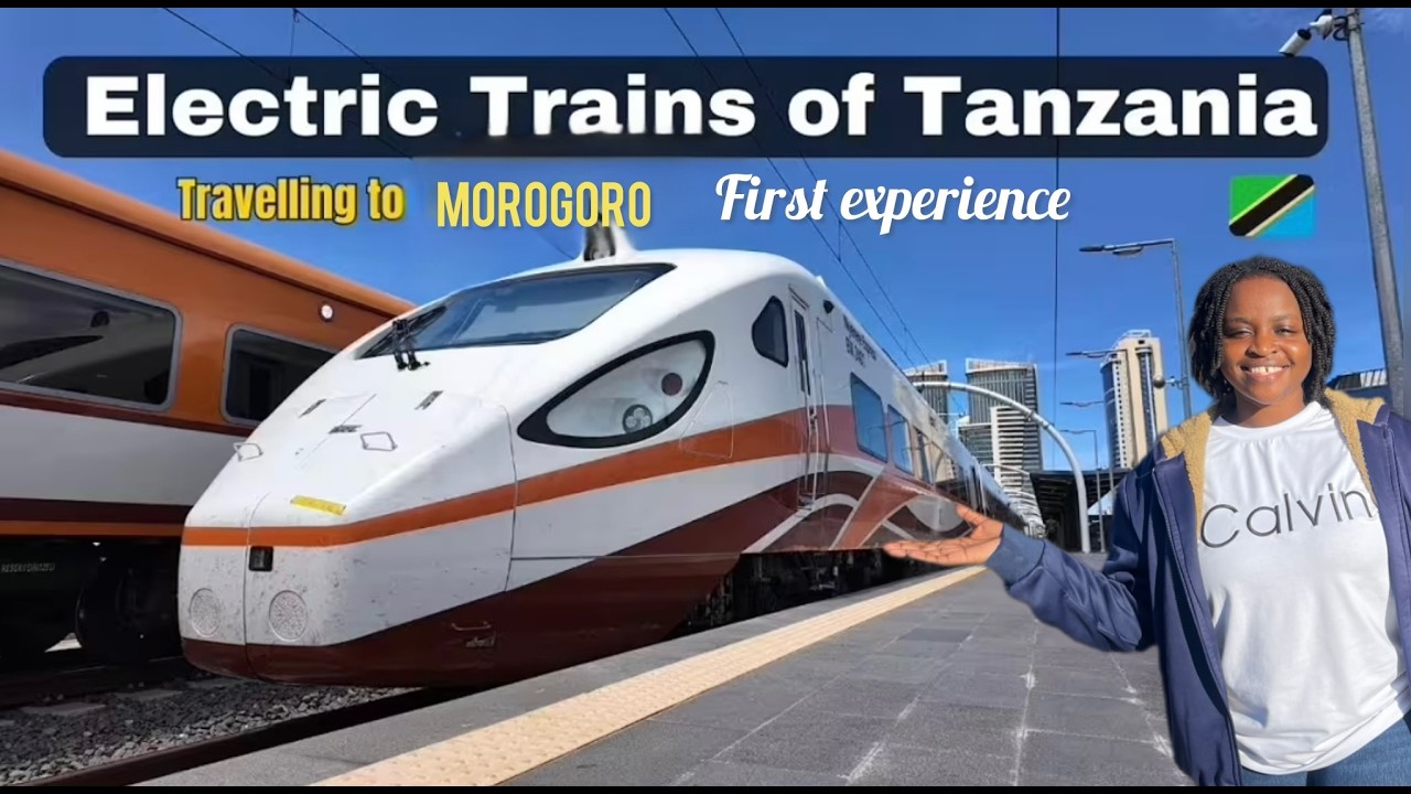 UGANDAN 🇺🇬 FIRST EXPERIENCE IN THE TANZANIA 🇹🇿 FIRST CLASS ELECTRIC TRAIN I Couldn’t Believe This 😳