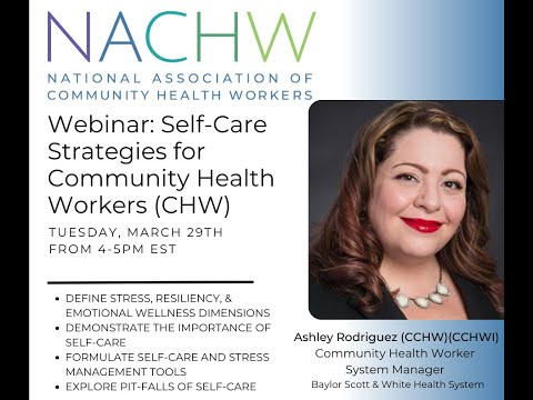 Webinar: Self-Care Strategies