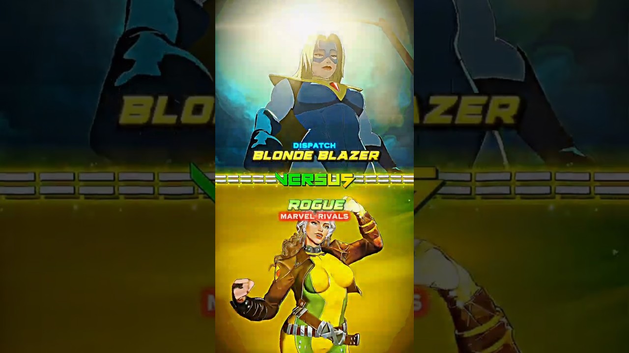 Blonde Blazer vs Rogue #vivshorts