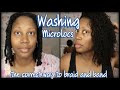 My First Wash with Microlocs