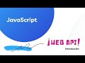 JS-Web APIs Intro