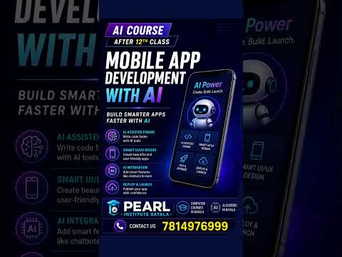 Preview for AI Course After 12th Class | Best Computer Center in Batala | PEARL INSTITUTE BATALA