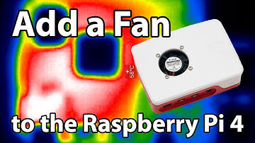 Adding a fan to the Raspberry Pi 4 official case