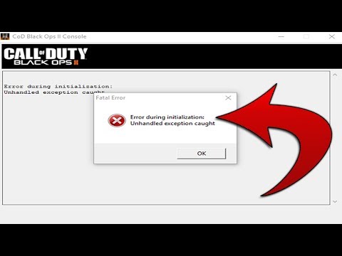 How to Fix "Unhandled exception caught" BO2 PC Error On Windows 10
