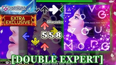 [x2.25] 【DDR A (2018)】 Love You More [DOUBLE EXPERT] 譜面確認+Clap