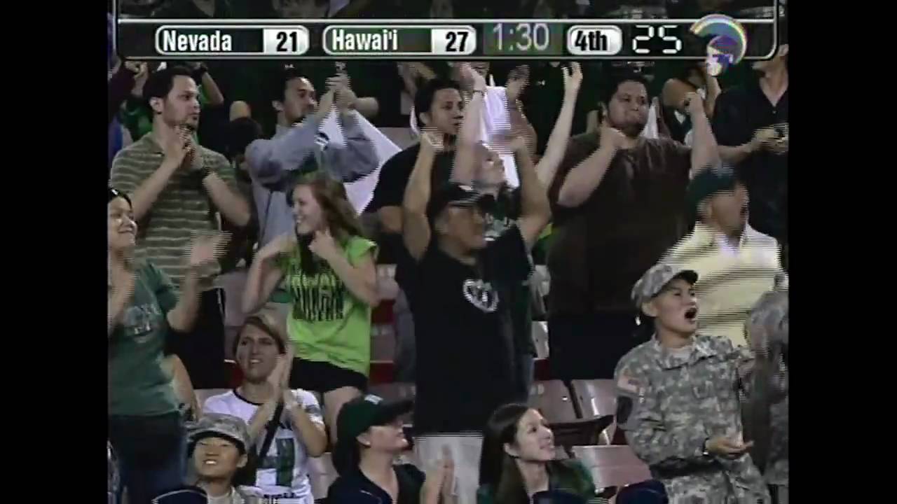 2010 Nevada Wolf Pack Game Winning Drive Against Hawaii...*