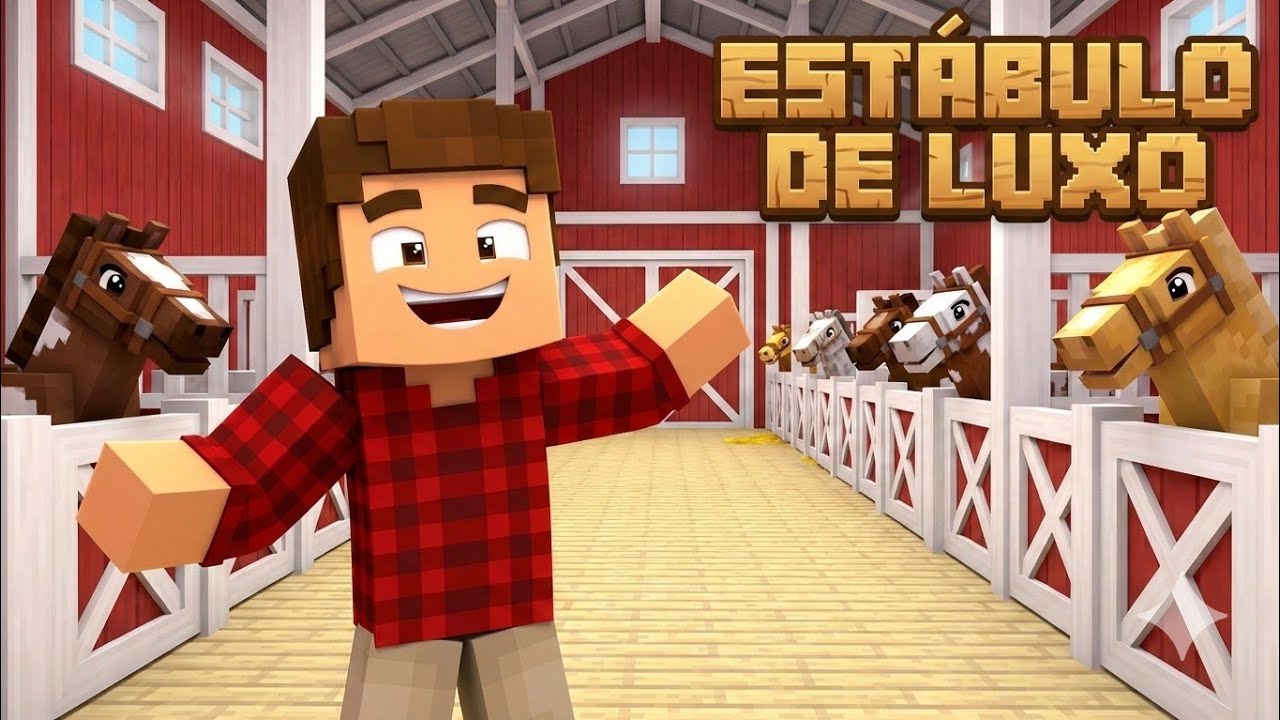 O NOVO ESTÁBULO da Fazenda ficou ABSURDO! 🐎🔥 | Fazenda do Beto ep. 15 🐮🐴 Minecraft 1.21.5