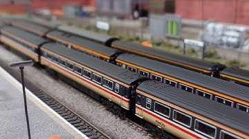 Ottersgrove N gauge running session 15/11/2025: WCML Intercity loco-hauled