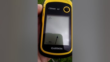 Garmin Etrex 10 GPS waypoint navigation
