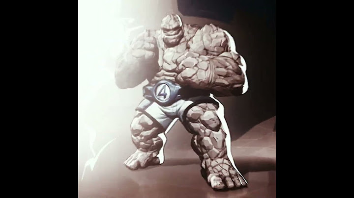 You know what time is it? | THE THING ( MARVEL RIVALS ) EDIT | slxugther -   fragment