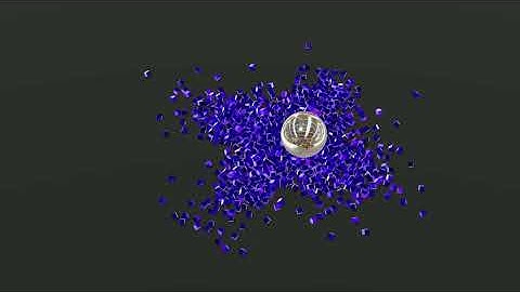 Realistic Cube Explosion Simulation in Blender
