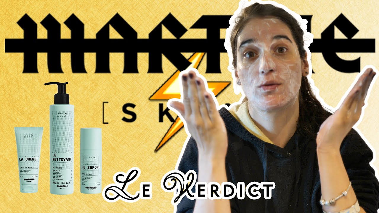 ⚡️Peau Grasse et Acnéique - Mon expérience Martine Skin ⚡️ La Routine Martine de Nicole