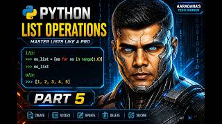 list operations part5 in Python in Tamil