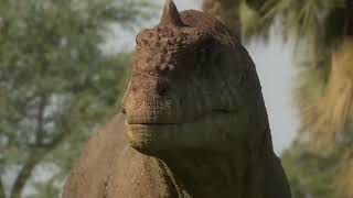 Majungasaurus vs Simosuchus Showdown - [Prehistoric Planet] season 2