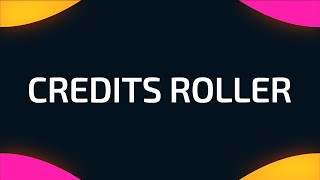 Credits Roller For After Effects