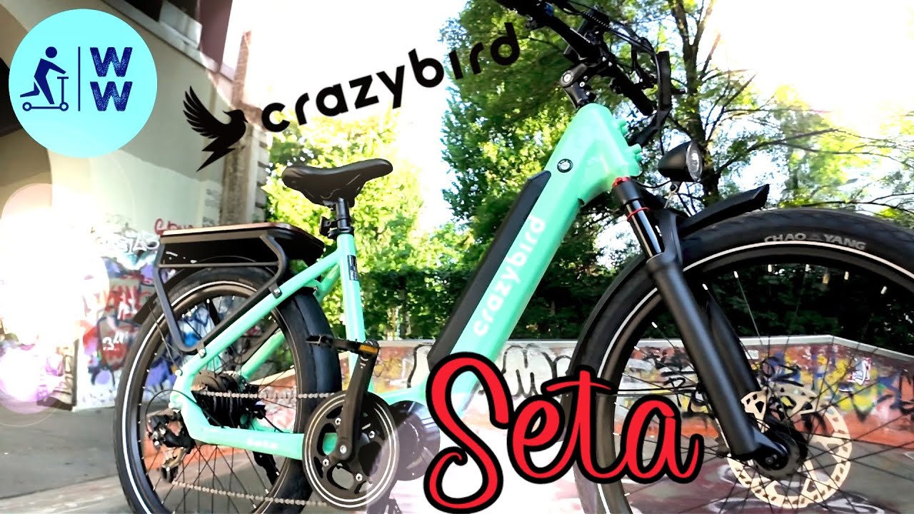 Crazybird-Seta Electric Bike for Adults 500W Motor Peak E-bike 48V