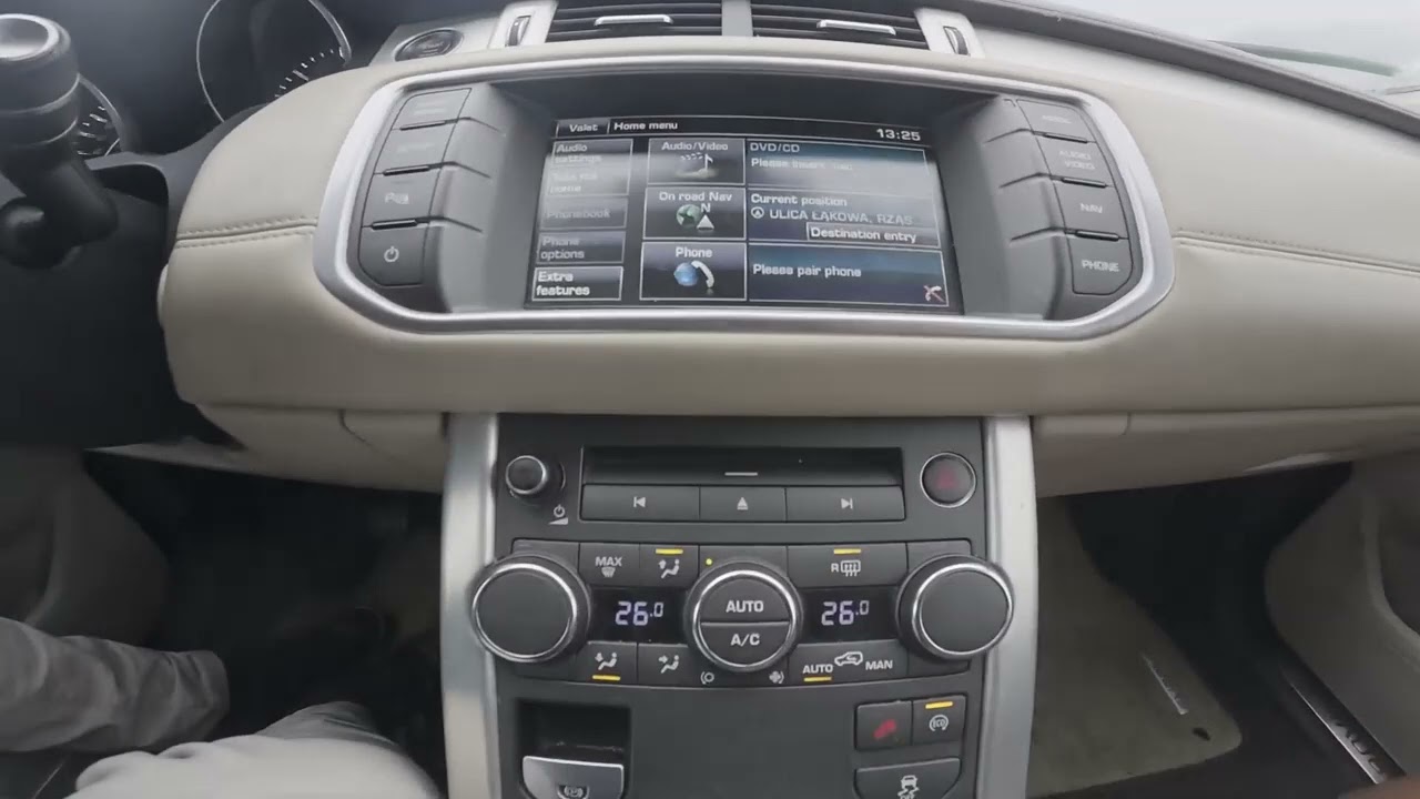 Comment changer la direction du flux d'air Range Rover Evoque (2011-2018)