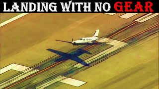 Landing With No GEAR |Airplane Emergency Landing|
