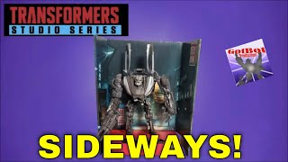 Transformers Studio Series Sideways - GotBot True Review NUMBER 1046