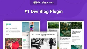 Divi Blog Extras - Blog and Archive Layout Plugin for Divi